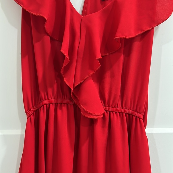 Buttons red sundress - Picture 2 of 3